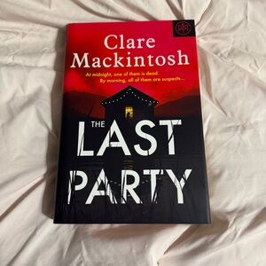 Book of the Month The Last Party by Clare Mackintosh Hardcover
